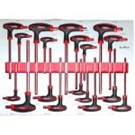 SERVANTE D'ATELIER KRAFTMULLER KM-9/7 ROUGE 296 OUTILS – Image 11