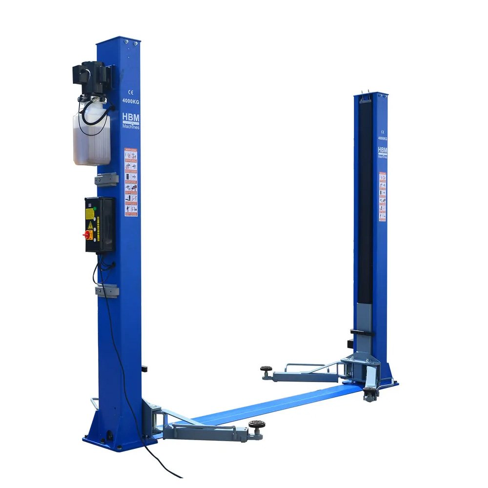 dm-01 HBM Pont élévateur hydraulique professionnel à 2 colonnes 4 tonnes – Image 1